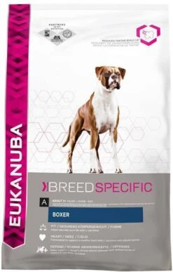 Eukanuba 2x12kg Boxer Breed Specific Hondenvoer 7 Eukanuba 2x12kg Boxer Breed Specific Hondenvoer -Huisdierbenodigdheden eukanuba dog adult boxer kip 12 kg 66216