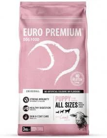 Euro Premium Puppy W/Lamb & Rice Hondenvoer 2 X 12 Kg