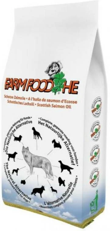 Farm Food Zalmolie Standaard Zalm Hondenvoer 12 Kg 4 Farm Food Zalmolie Standaard Zalm Hondenvoer 12 Kg - Afbeelding 4
