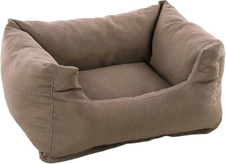 Flamingo Hondenmand Met Rits Panama Rechthoekig 50x40x18 Cm Taupe 1 Flamingo Hondenmand Met Rits Panama Rechthoekig 50x40x18 Cm Taupe