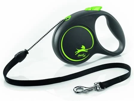 Flexi Black Design Koord M 5 M Hondenriem Groen&Zwart 1 Flexi Black Design Koord M 5 M Hondenriem Groen&Zwart