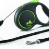 Flexi Black Design Koord S 5 M Hondenriem Groen&Zwart