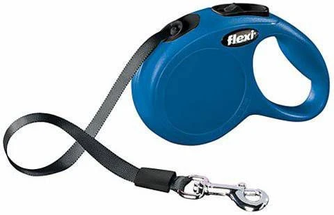 Flexi Rollijn New Classic Tape Medium 5 M Hondenriem Blauw Tot25kg 6 Flexi Rollijn New Classic Tape Medium 5 M Hondenriem Blauw Tot25kg - Afbeelding 6