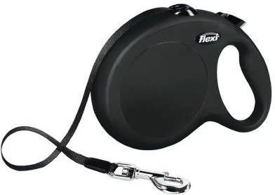 Flexi Rollijn New Classic Tape Large 8 M Hondenriem Zwart Tot 50 Kg 2 Flexi Rollijn New Classic Tape Large 8 M Hondenriem Zwart Tot 50 Kg - Afbeelding 2