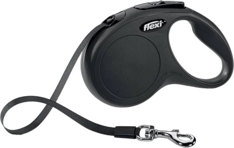 Flexi Rollijn New Classic Tape Large 5 M Hondenriem Zwart Tot50kg 7 Flexi Rollijn New Classic Tape Large 5 M Hondenriem Zwart Tot50kg - Afbeelding 7