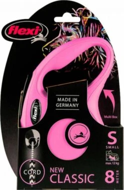 Flexi Rollijn Classic Cord Leash S 8 Meter Roze 9 Flexi Rollijn Classic Cord Leash S 8 Meter Roze -Huisdierbenodigdheden flexi rollijn classic cord roze 8 mtr tot 12 kg 108012