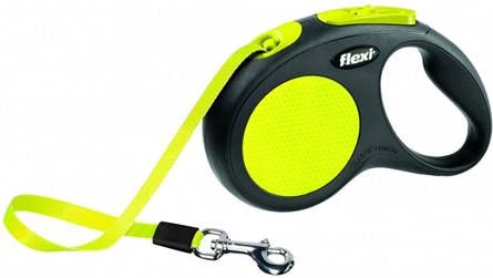 Flexi Rollijn New Classic Neon Tape Hondenriem 5 M Zwart Neon Tot15kg 11 Flexi Rollijn New Classic Neon Tape Hondenriem 5 M Zwart Neon Tot15kg - Afbeelding 11