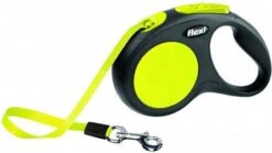 Flexi Rollijn New Classic Neon Tape Hondenriem 5 M Zwart Neon Tot15kg 28 Flexi Rollijn New Classic Neon Tape Hondenriem 5 M Zwart Neon Tot15kg -Huisdierbenodigdheden flexi rollijn neon classic tape leash small 41903