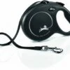 Flexi Rollijn New Classic Tape Large 8 M Hondenriem Zwart Tot 50 Kg