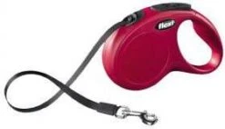 Flexi Rollijn New Classic Tape Large 5 M Hondenriem Rood Tot50kg 10 Flexi Rollijn New Classic Tape Large 5 M Hondenriem Rood Tot50kg -Huisdierbenodigdheden flexi rollijn new classic tape leash l rood 27714