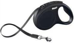 Flexi Rollijn New Classic Tape Large 5 M Hondenriem Zwart Tot50kg 12 Flexi Rollijn New Classic Tape Large 5 M Hondenriem Zwart Tot50kg -Huisdierbenodigdheden flexi rollijn new classic tape leash l zwart 27813
