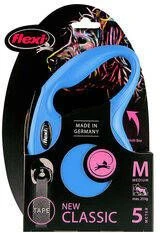 Flexi Rollijn New Classic Tape Medium 5 M Hondenriem Blauw Tot25kg 5 Flexi Rollijn New Classic Tape Medium 5 M Hondenriem Blauw Tot25kg - Afbeelding 5