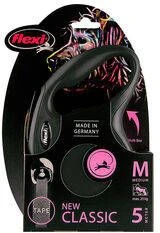 Flexi Rollijn New Classic Tape Leash M Roze