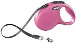 Flexi Rollijn Classic Tape S 5 M Hondenriem Roze -Huisdierbenodigdheden flexi rollijn new classic tape leash s roze 15876