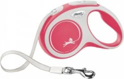 Flexi Rollijn New Comfort Tape S 5 M Hondenriem Rood&Lichtgrijs -Huisdierbenodigdheden flexi rollijn new comfort band rood 5 mtr tot 15 kg 74539