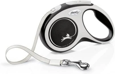 Flexi Rollijn New Comfort Tape S 5 M Hondenriem Zwart&Lichtgrijs 1 Flexi Rollijn New Comfort Tape S 5 M Hondenriem Zwart&Lichtgrijs