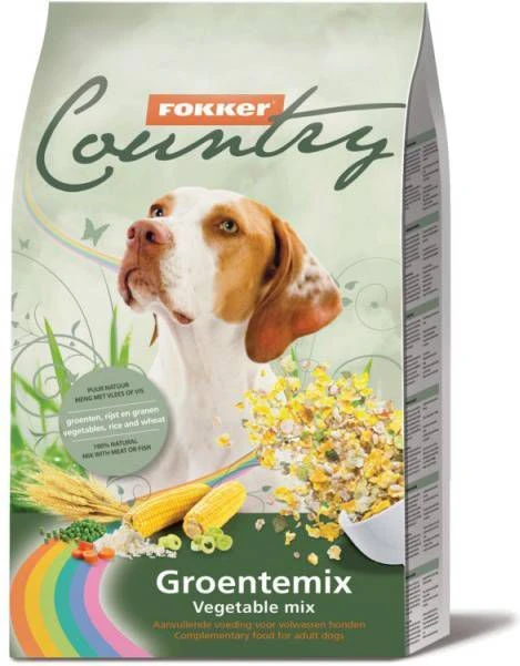 Fokker Country Groentemix Hondenvoer 6 Kg 3 Fokker Country Groentemix Hondenvoer 6 Kg - Afbeelding 3
