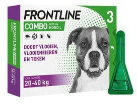 Frontline Combo L: Van 20 Tot 40 Kg Anti Vlooienmiddel En Tekenmiddel Hond 3 Pipetten 3 Frontline Combo L: Van 20 Tot 40 Kg Anti Vlooienmiddel En Tekenmiddel Hond 3 Pipetten - Afbeelding 3