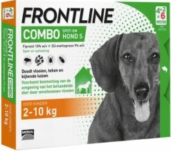 Frontline Combo S: Van 2 Tot 10 Kg Anti Vlooienmiddel En Tekenmiddel Hond 3 Pipetten 22 Frontline Combo S: Van 2 Tot 10 Kg Anti Vlooienmiddel En Tekenmiddel Hond 3 Pipetten -Huisdierbenodigdheden frontline combo spot on hond s 2 10kg 6 pipetten x 0 67ml 115289