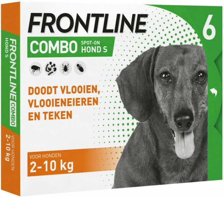 Frontline Combo S: Van 2 Tot 10 Kg Anti Vlooienmiddel En Tekenmiddel Hond 3 Pipetten 7 Frontline Combo S: Van 2 Tot 10 Kg Anti Vlooienmiddel En Tekenmiddel Hond 3 Pipetten - Afbeelding 7