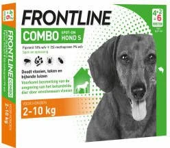 Frontline Combo S: Van 2 Tot 10 Kg Anti Vlooienmiddel En Tekenmiddel Hond 3 Pipetten 10 Frontline Combo S: Van 2 Tot 10 Kg Anti Vlooienmiddel En Tekenmiddel Hond 3 Pipetten - Afbeelding 10
