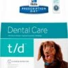 Hill&apos, S Prescription Diet T/D Mini Dental Care Zak Hondenvoer Kip 3 Kg