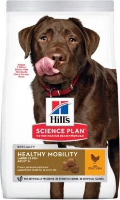 Hill's Science Plan Voordeelpakket 2 Zakken Adult Healthy Mobility Large Breed Met Kip(2 X 14 Kg ) -Huisdierbenodigdheden hills science plan 14kg adult healthy mobility large breed met kip hondenvoer 109068