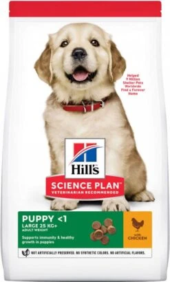 Hill's Hill&apos, S Canine Puppy Large Breed Kip Hondenvoer 2.5 Kg -Huisdierbenodigdheden hills science plan 16kg puppy 108612