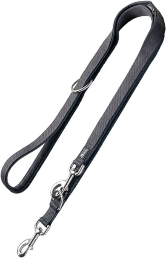 Hunter Verstelbare Hondenlijn Divo & Maldon Grijs Hondenriem 200x1.5 Cm 2 Hunter Verstelbare Hondenlijn Divo & Maldon Grijs Hondenriem 200x1.5 Cm - Afbeelding 2