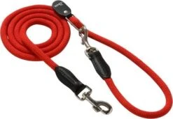 Hunter Variolijn Freestyle Nylon Rond Hondenriem Rood