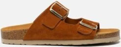 Birkenstock Slippers Madrid Shiny Python Met Voorgevormd Voetbed, Schoenwijdte Smal -Huisdierbenodigdheden hush puppy slippers cognac 585