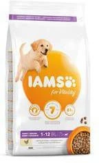 Iams 2x12kg For Vitality Dog Puppy & Junior Large Kip Hondenvoer 4 Iams 2x12kg For Vitality Dog Puppy & Junior Large Kip Hondenvoer - Afbeelding 4