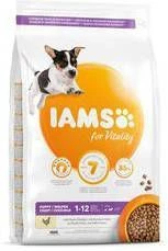 Iams 2x12kg For Vitality Dog Puppy & Junior Small/Medium Kip Hondenvoer 3 Iams 2x12kg For Vitality Dog Puppy & Junior Small/Medium Kip Hondenvoer - Afbeelding 3