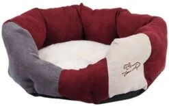 Kerbl Bed Amelie L71xB64cm Bordeauxrood-antraciet