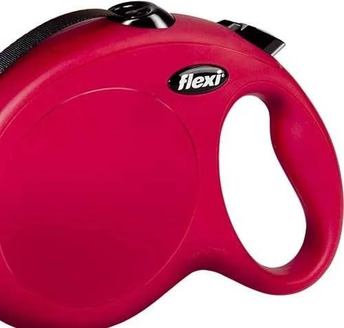 Flexi Rollijn New Classic Tape Large 8 M Hondenriem Rood Tot 50 Kg 3 Flexi Rollijn New Classic Tape Large 8 M Hondenriem Rood Tot 50 Kg - Afbeelding 3