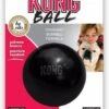 Kong Speeltje Rubber Bal Extreme Zwart Hondenspeelgoed Medium/Large