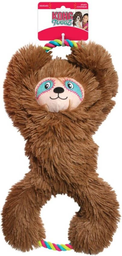Kong Tuggz Sloth Hondenspeelgoed Extra Large 2 Kong Tuggz Sloth Hondenspeelgoed Extra Large - Afbeelding 2
