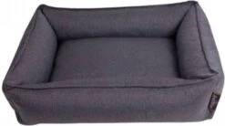 Lex & Max Hondenmand Paris 120 X 85 Cm Polyester Donkergrijs -Huisdierbenodigdheden lex en max hondenmand paris 100 x 80 x 20 cm polyester grijs 1137577