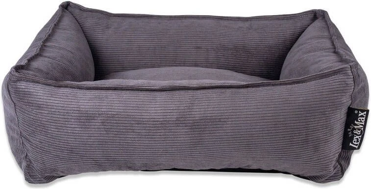 Lex & Max Chicago Hondenmand 70 X 55 Cm Grijs 2 Lex & Max Chicago Hondenmand 70 X 55 Cm Grijs - Afbeelding 2