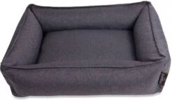 Lex & Max Hondenmand Paris 120 X 85 Cm Polyester Donkergrijs -Huisdierbenodigdheden lex en max lex en max paris hondenmand 80x65cm grijs 4932131