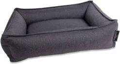 Lex & Max Hondenmand Paris 120 X 85 Cm Polyester Donkergrijs -Huisdierbenodigdheden lex en max lex en max paris hondenmand 90x70cm grijs 4932605