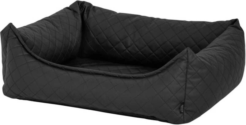 Madison Hondenbed Skai Check 100x80x25 Cm Grijs 1 Madison Hondenbed Skai Check 100x80x25 Cm Grijs