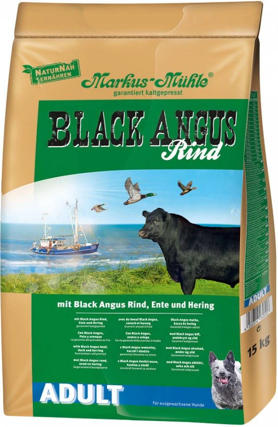 2x15kg Mix Black Angus Adult & Natuur Voer Markus Mü, Hle Hondenvoer 2 2x15kg Mix Black Angus Adult & Natuur Voer Markus Mü, Hle Hondenvoer - Afbeelding 2