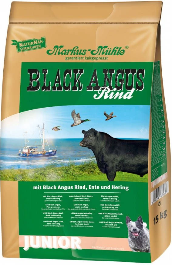 2x15kg Black Angus Junior Markus Mü, Hle Hondenvoer 2 2x15kg Black Angus Junior Markus Mü, Hle Hondenvoer - Afbeelding 2
