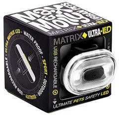 Max & Molly Matrix Ultra LED Veiligheidslamp Zwart