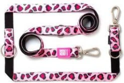 Max & Molly Multifunctionele Hondenlijn Leopard Pink200cm Lang 15mm Breed 9 Max & Molly Multifunctionele Hondenlijn Leopard Pink200cm Lang 15mm Breed -Huisdierbenodigdheden max en molly max en molly multi function hondenriem leopard pink 21826