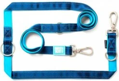Max & Molly Max & Multifunctionele Lijn Matrix, Blauw M 200cmx20mm Hond -Huisdierbenodigdheden max en molly max en molly multifunctionele lijn matrix blauw s 200cmx15mm hond 136130