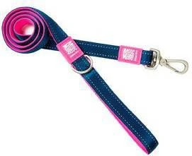 Max & Molly Korte Lijn Matrix, Roze 120cm10mm Hond 1 Max & Molly Korte Lijn Matrix, Roze 120cm10mm Hond