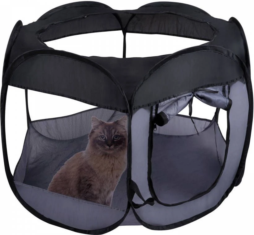 Maxxpro Opvouwbare Bench Reisbench Ø100 X 75 Cm Hondenmand Kattenmand Zwart Nylon 1 Maxxpro Opvouwbare Bench Reisbench Ø100 X 75 Cm Hondenmand Kattenmand Zwart Nylon