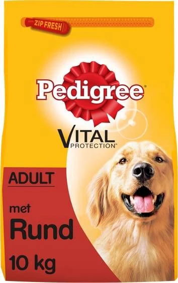 Pedigree Adult Met Rund & Groenten Hondenvoer 2 X 10 Kg 1 Pedigree Adult Met Rund & Groenten Hondenvoer 2 X 10 Kg
